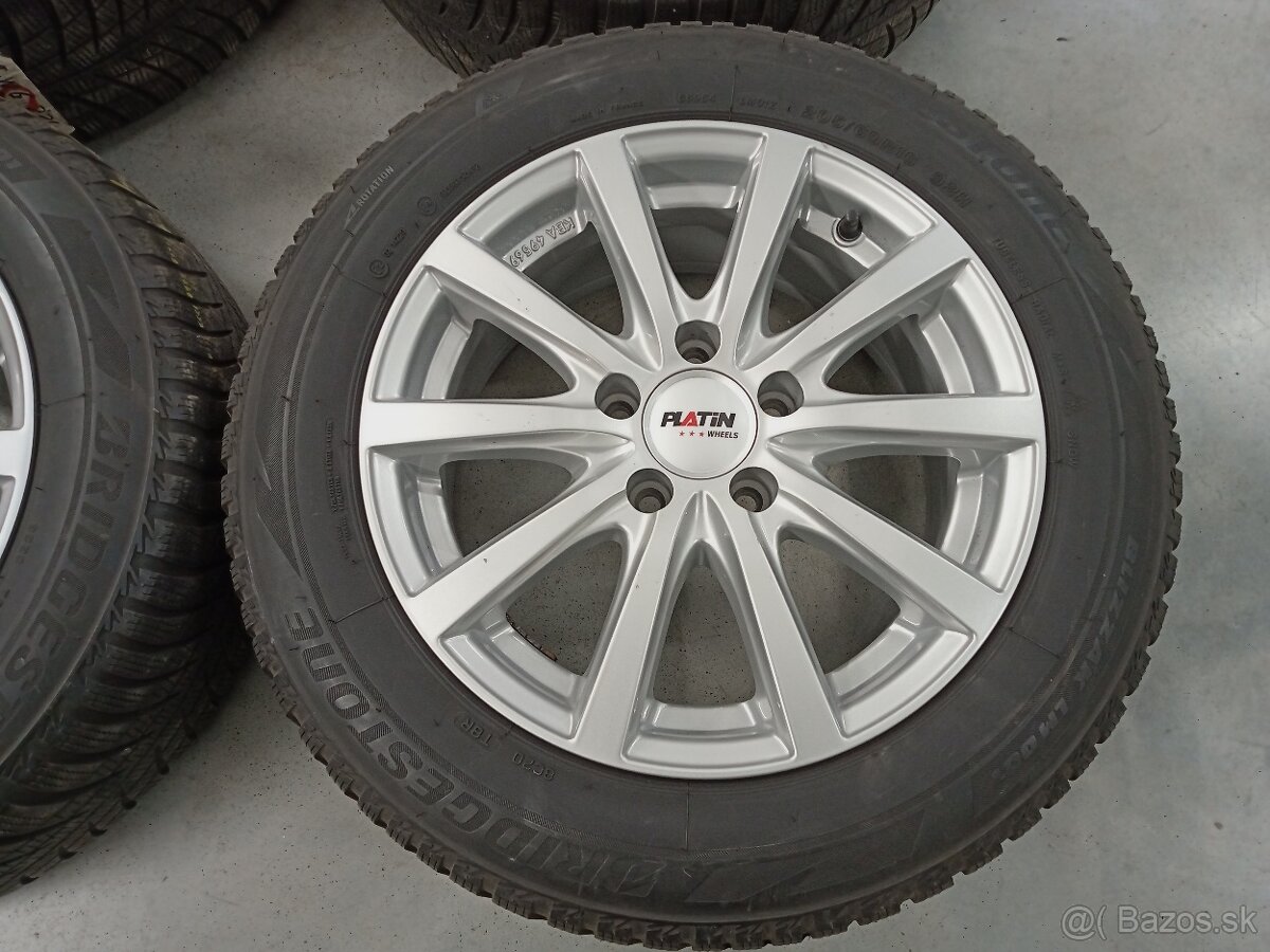 4ks zimne ALU 5x112 R16 7J ET48 PLATIN