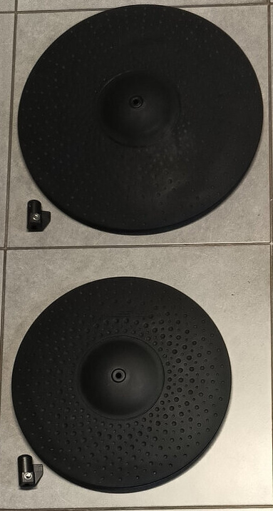 činely crash, ride, hi-hat pre elektrické bicie