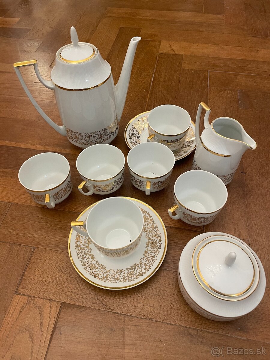 čajový, kávový servis Pirken Hammer Czechoslovakia