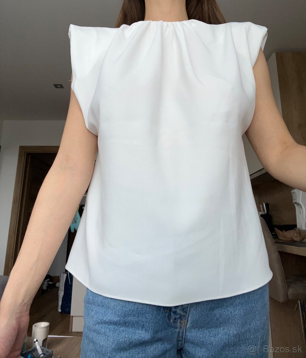 Zara biela blúzka