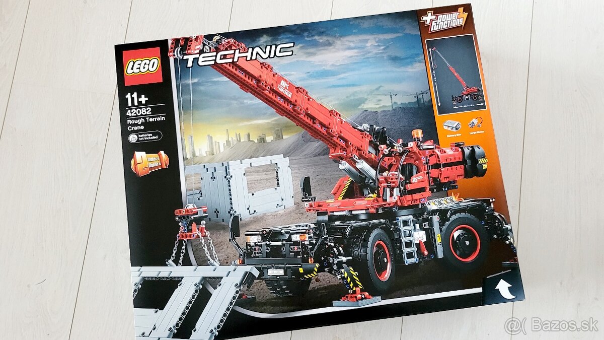 Predám obrovské LEGO Technic 42082 - Rough Terrain Crane