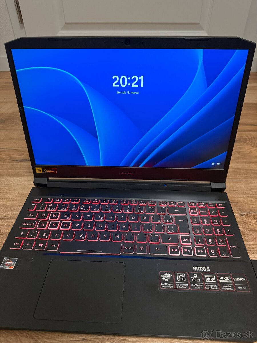 Acer Nitro 5 RTX 3070 Ryzen 7 5800h