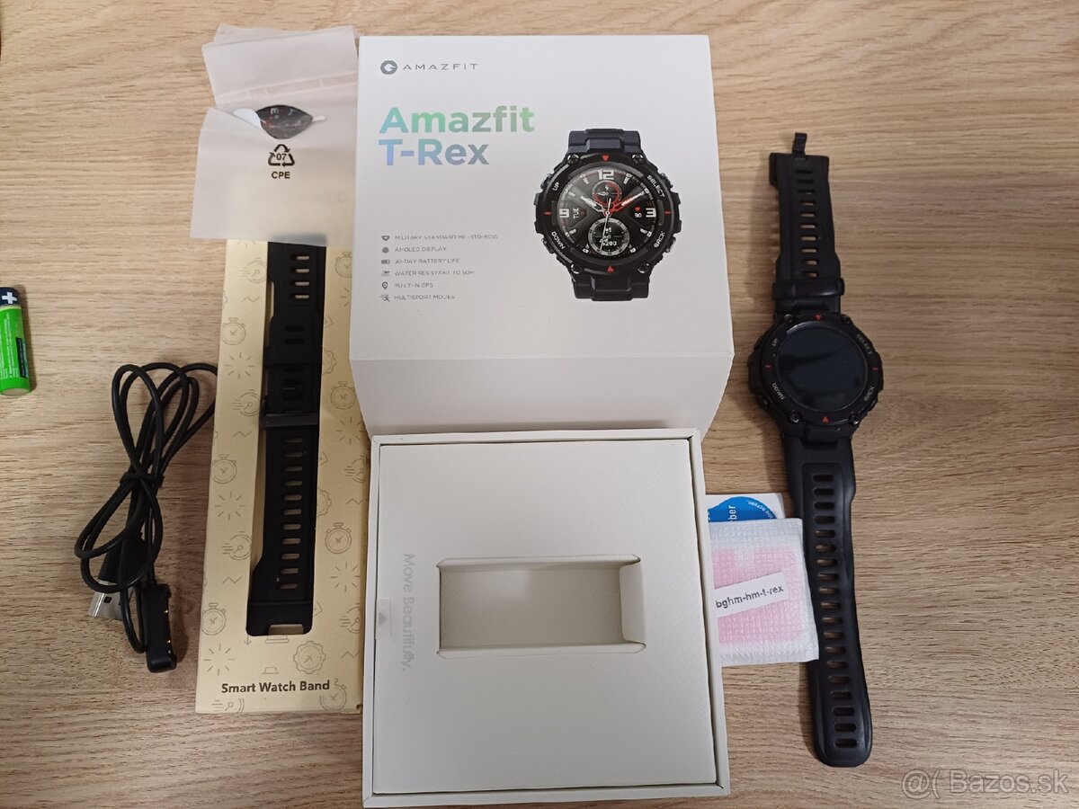 Amazfit T rex + nahradny remienok TOP STAV