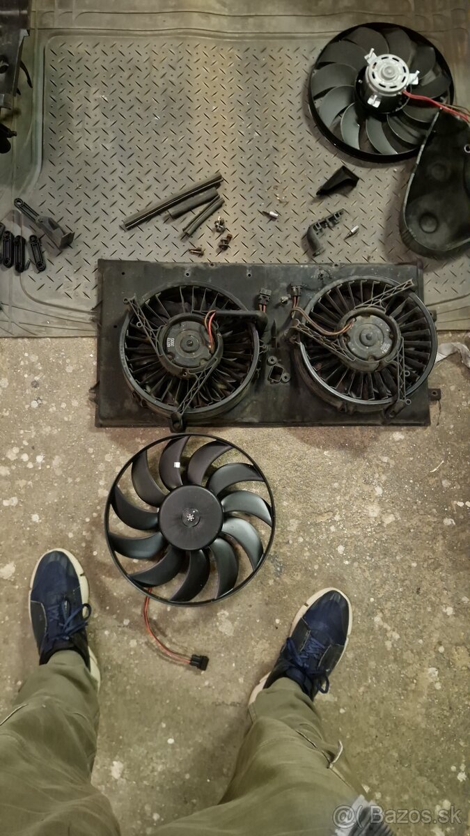 vrtule chladenia VW t4 dlhy predok