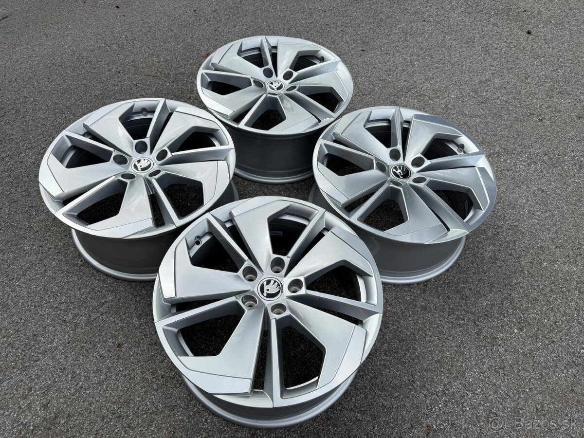 ORIGINAL ŠKODA OCTAVIA RS DISKY 5x112 R18 TOP