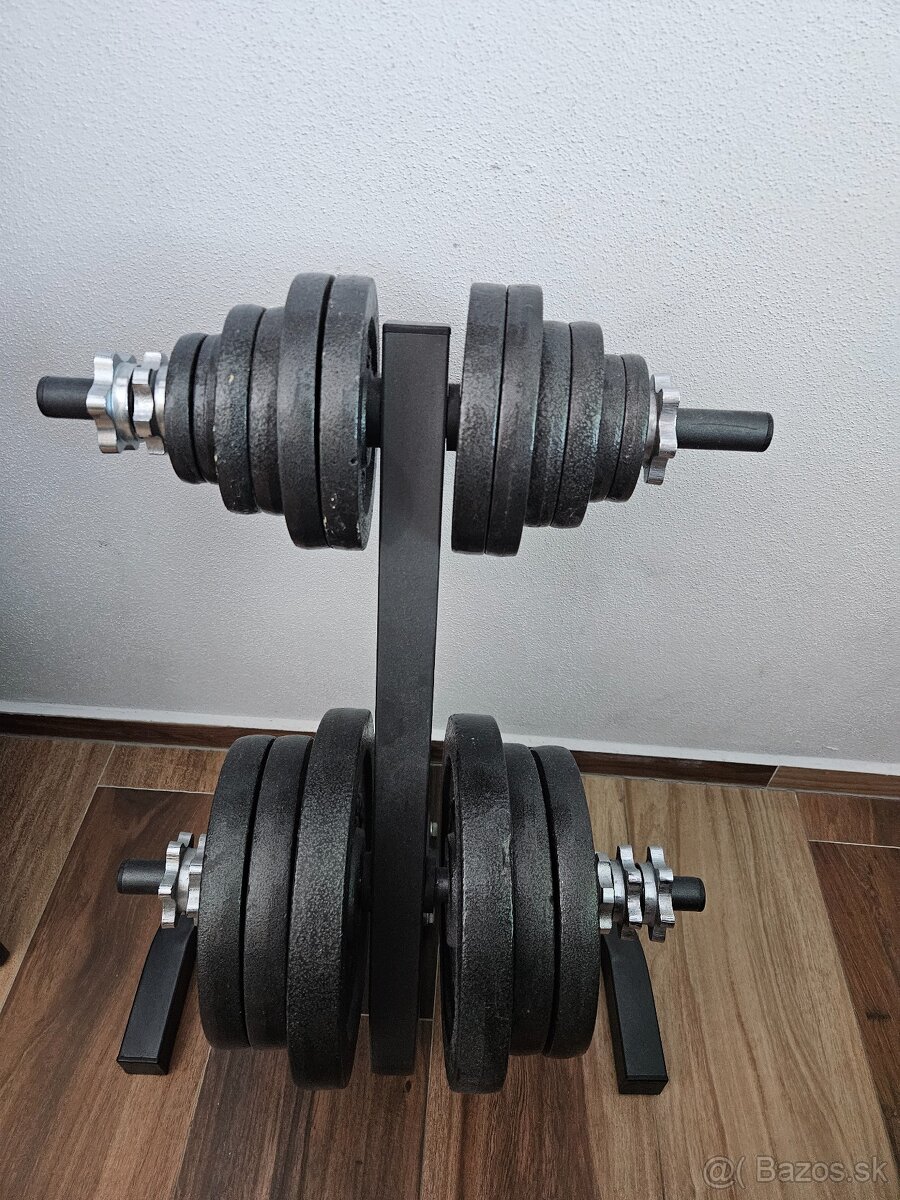 Predám nakládací činkový set Hop Sport