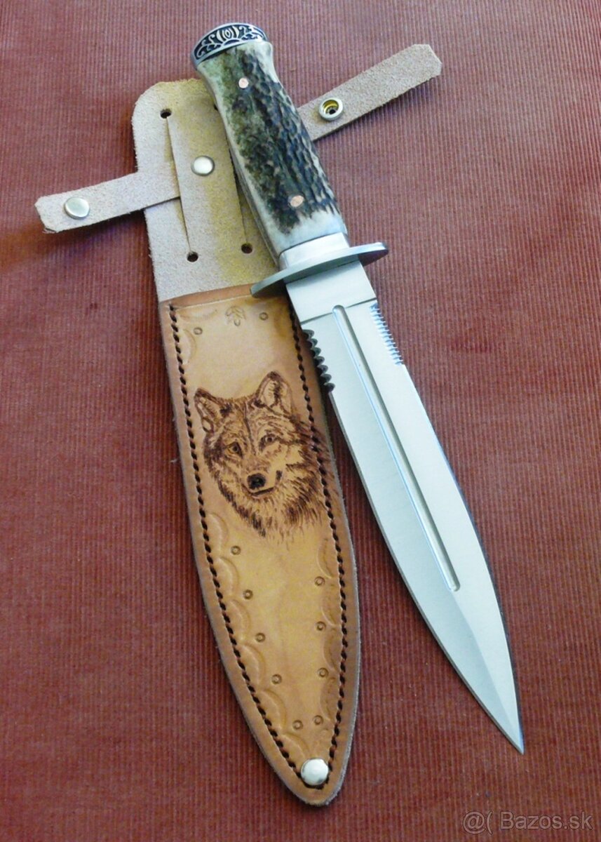 Wolf - lovecká dýka.