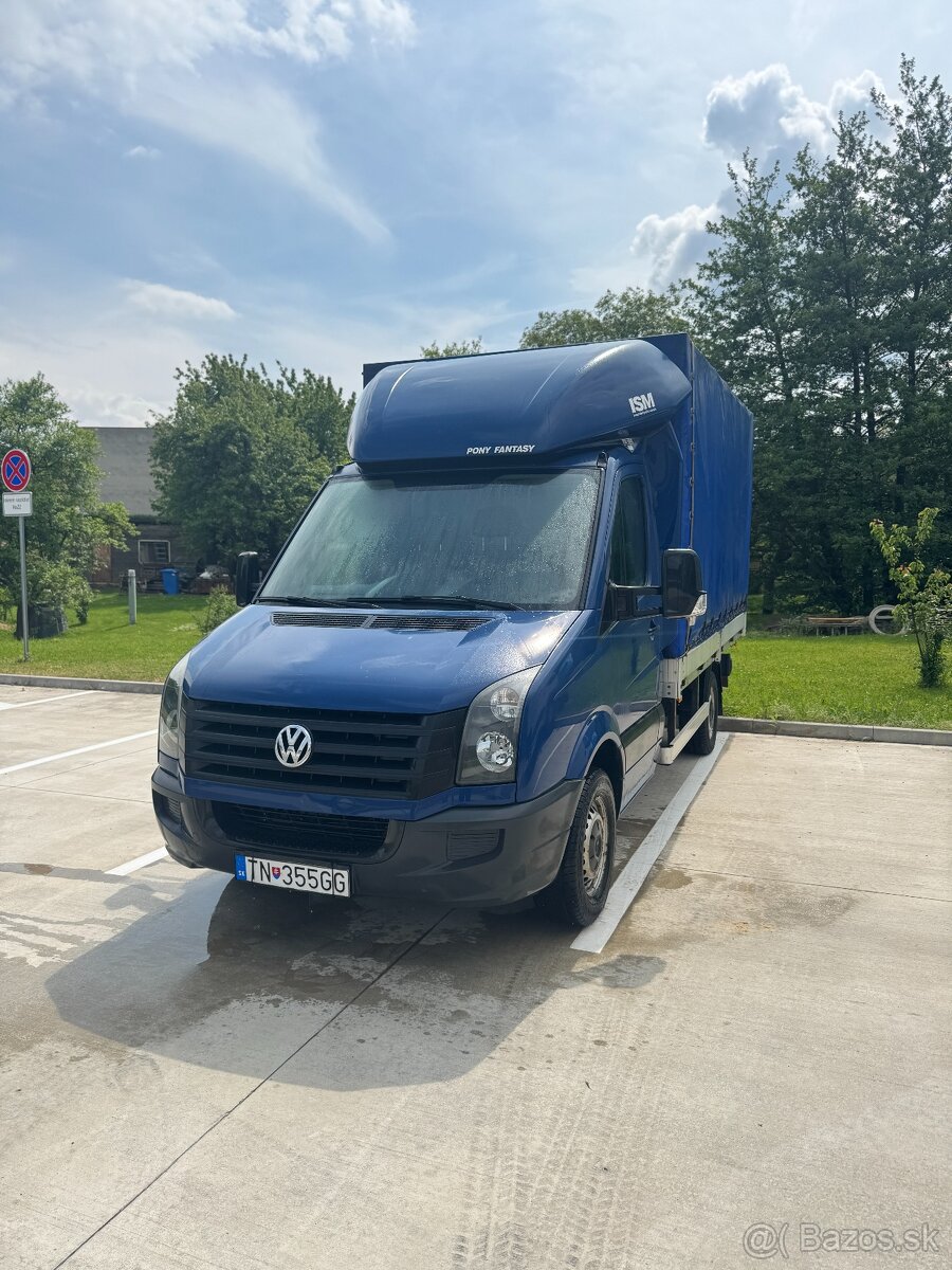 Volkswagen Crafter VALNÍK S PLACHTOU - NOVÝ MOTOR