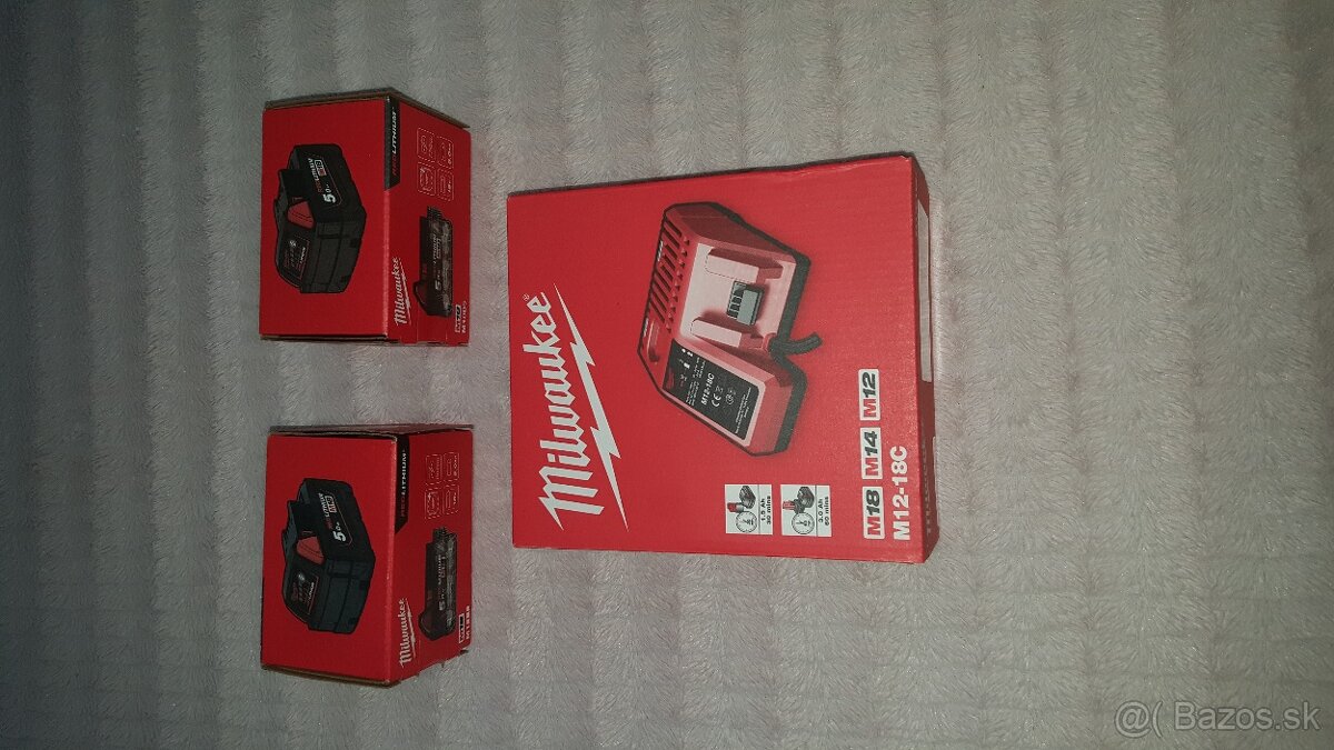 Milwaukee M18 bateria