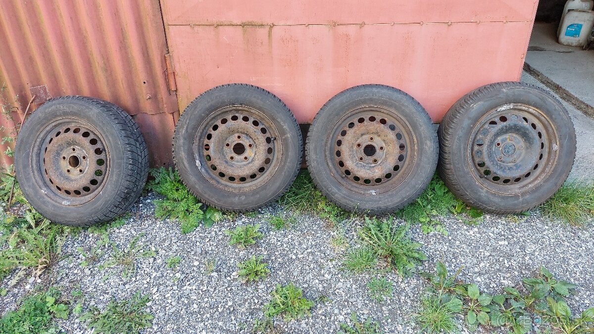 Zimna sada 5x112 6jx15 et47 zimne 195/65R15 vw group