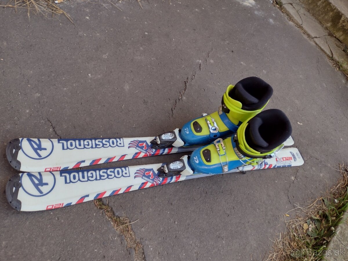 lyže 120cm