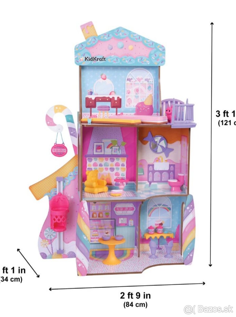 KidKraft Candy domček pre barbie
