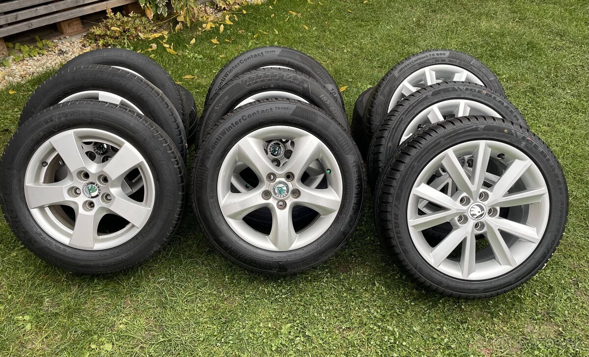 Orig.  Alu disky 14 5x100 Fabia Roomster , leon ,Ibiza