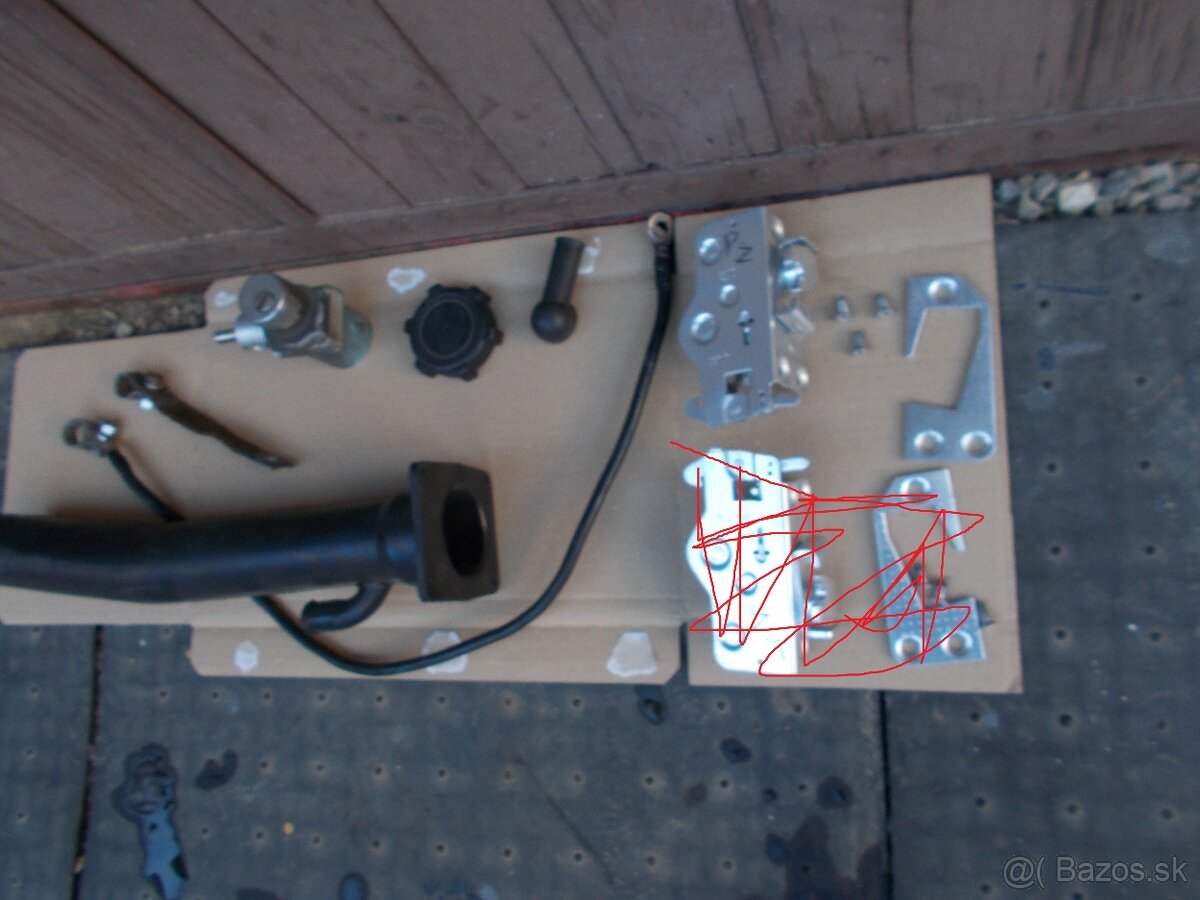 Predam pre skoda 100 zamky chlohovky novu hadicu hrdla