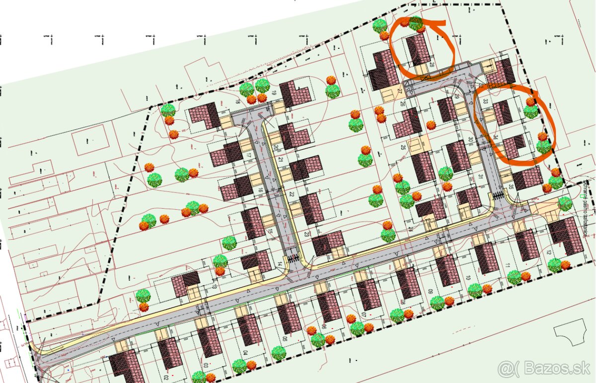 Na predaj rovinatý stavebný pozemok Hronsek