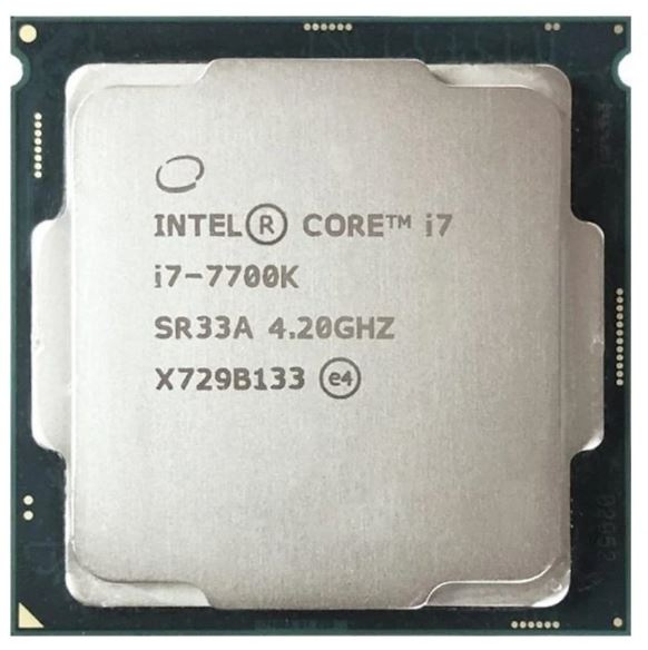 CPU Intel® Core™ i7-7700K 4.2 GHz, 8 MB Intel® Smart Cache