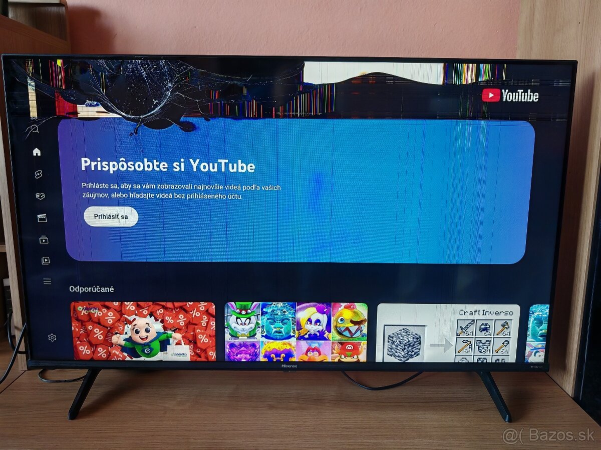 Predám Televízor Hisense 43A6K