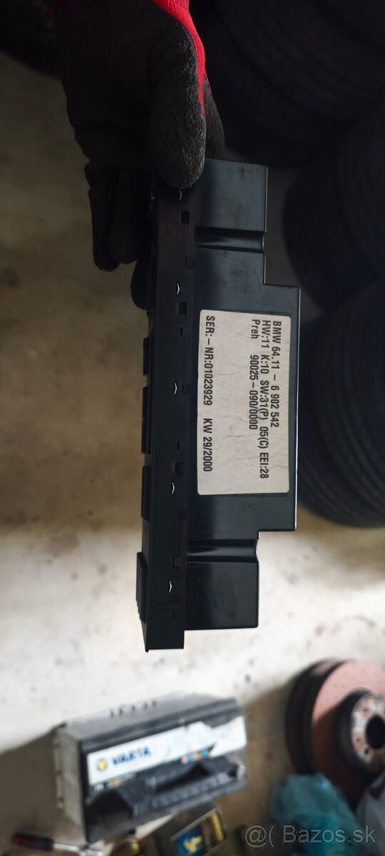 E39 Klíma panel