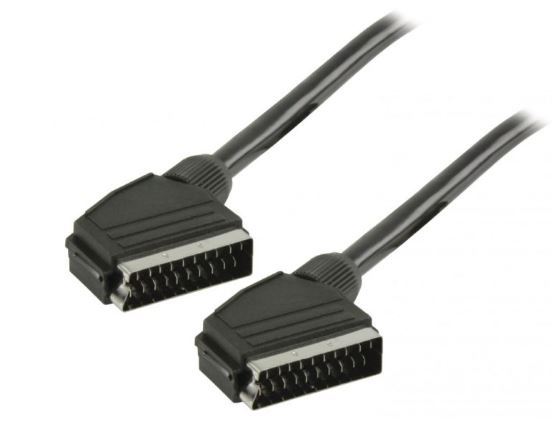 Scart káble 1,5m, Scart to Svideo a koaxialne káble 1,5m