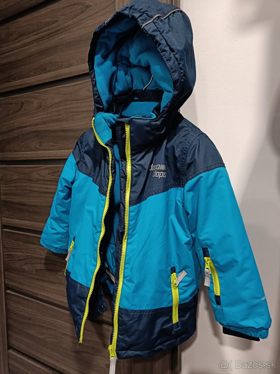 Detská zimná športová bunda veľkosť 110