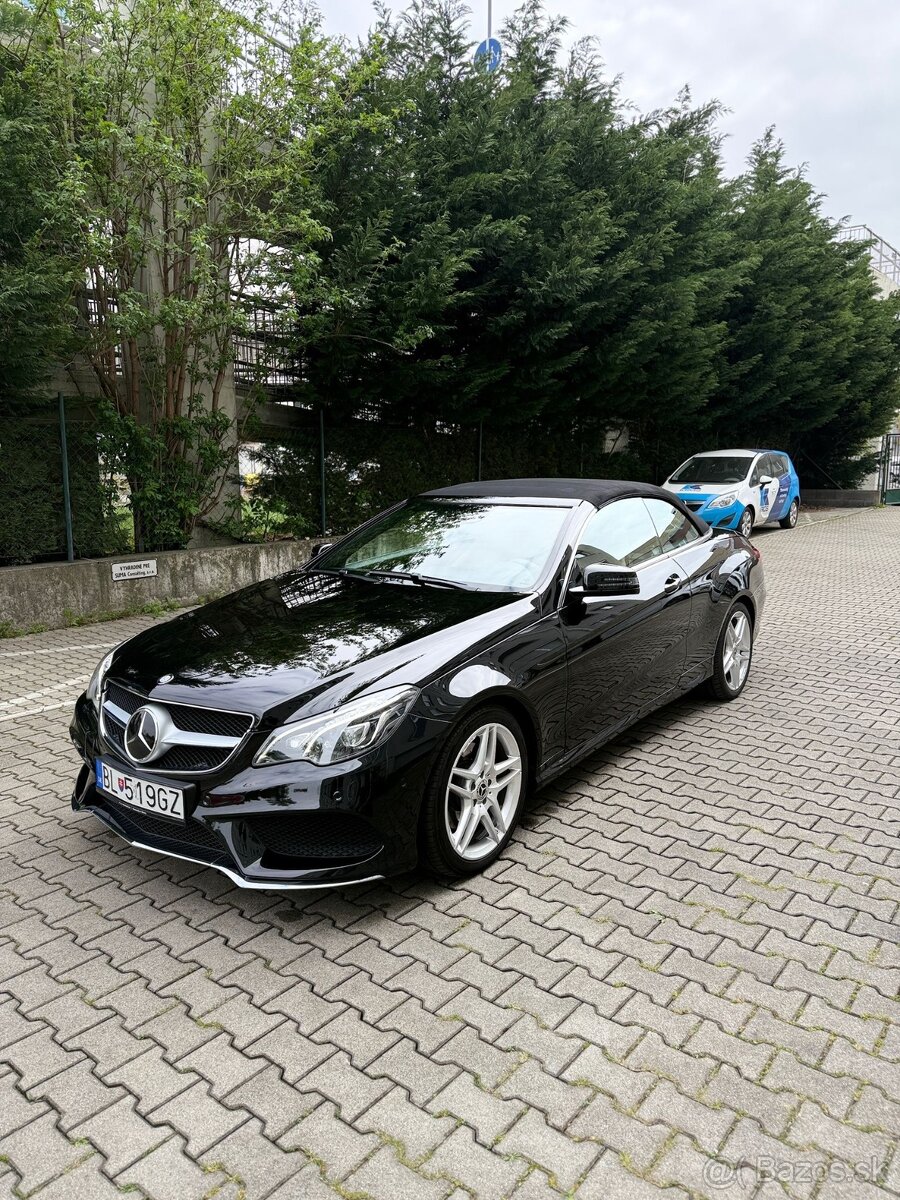Mercedes E350 CDi 185kw, A7, 2014, Bluetec, cabrio, SR