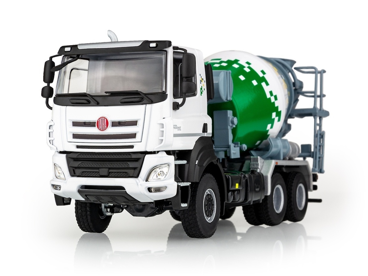 Tatra Phoenix 6x6 domíchávač betonu 1:43 Kaden