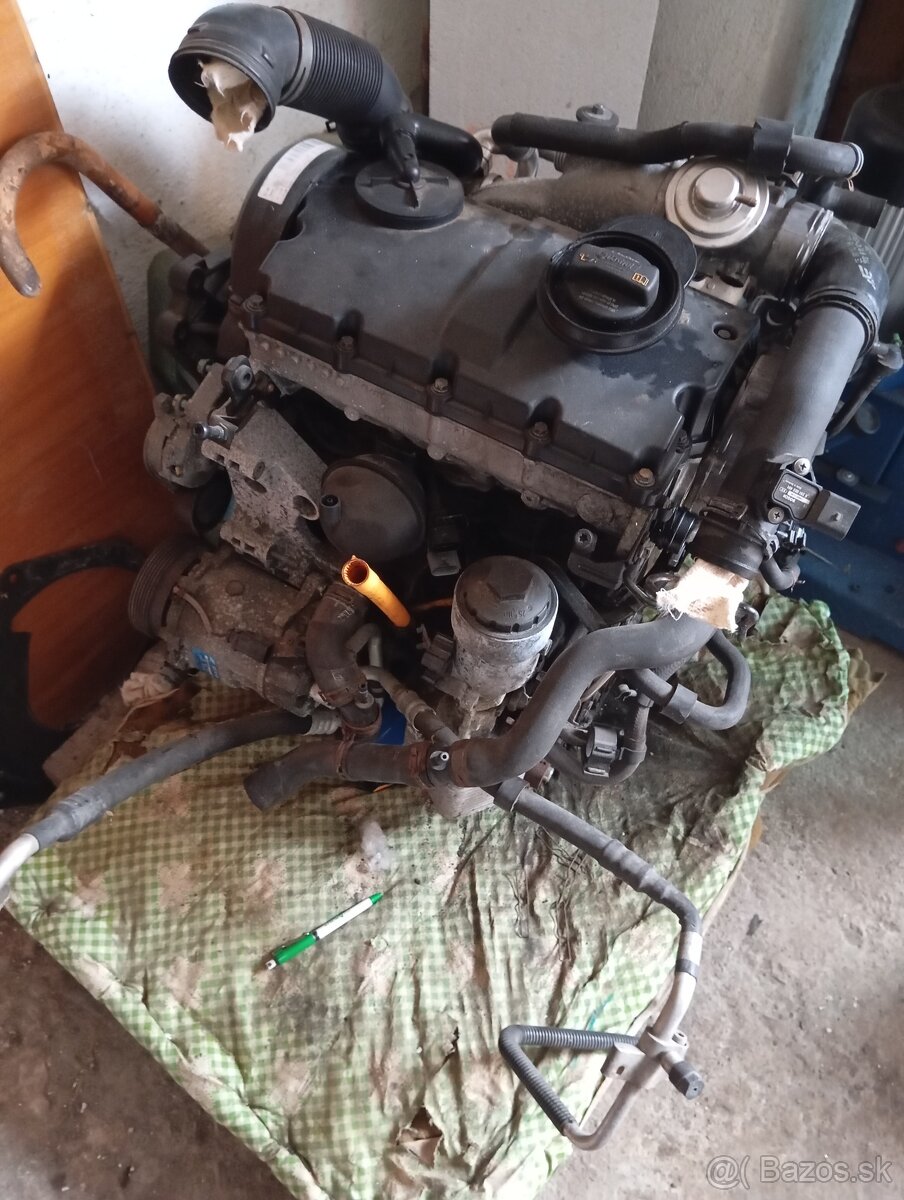 Predám motor 1.9 TDI 96 kw kód motora ASZ
