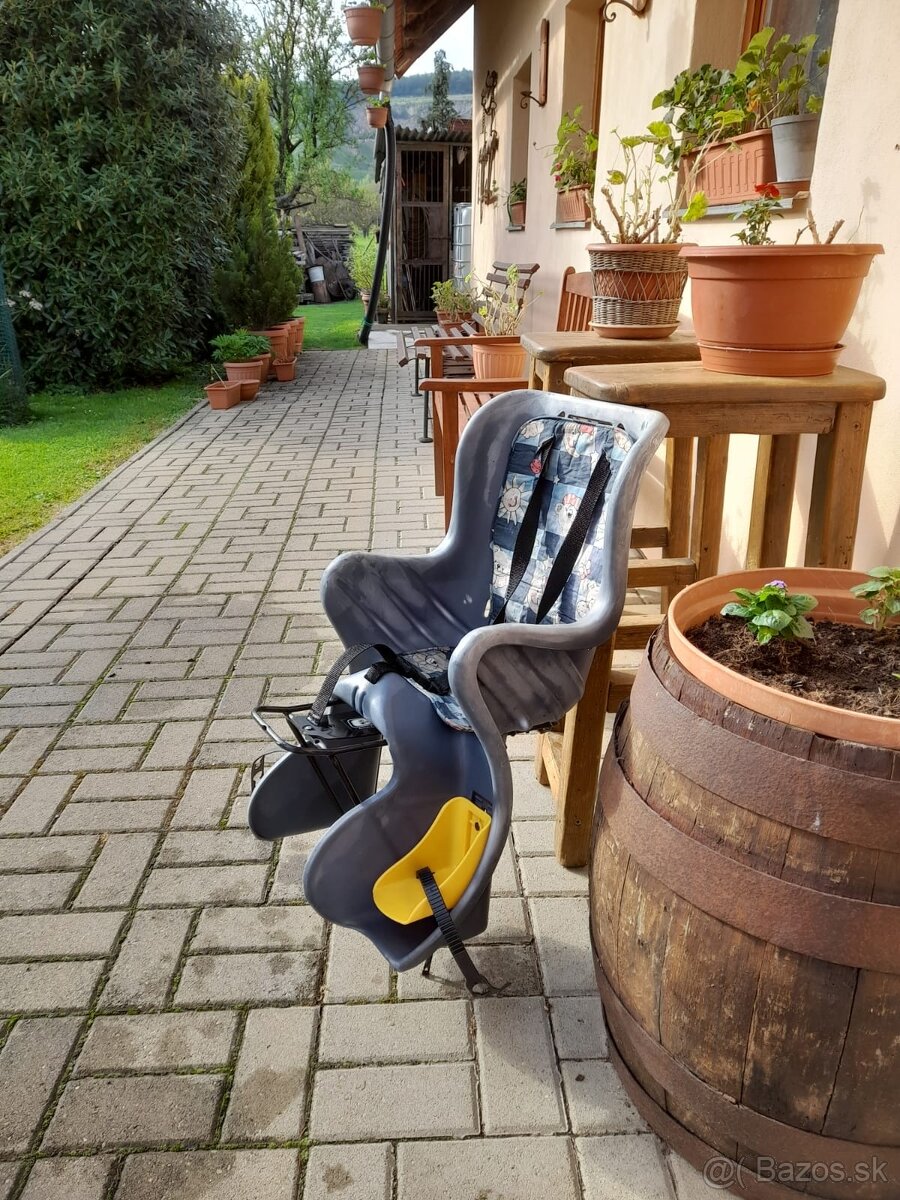 Detská sedačka na bicykel