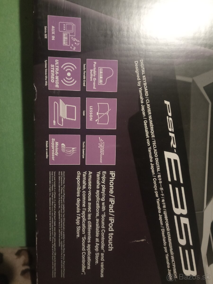 Yamaha psrE353