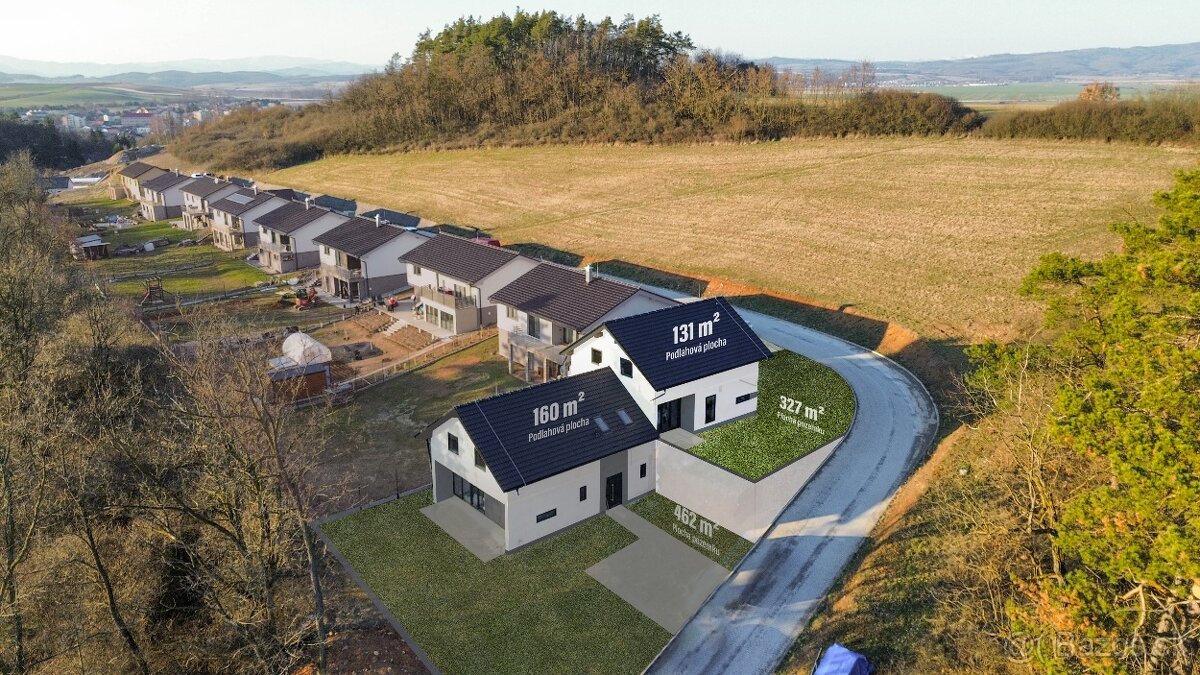 Moderný rodinný dom vo Zvolenskej Slatine /131 m2/