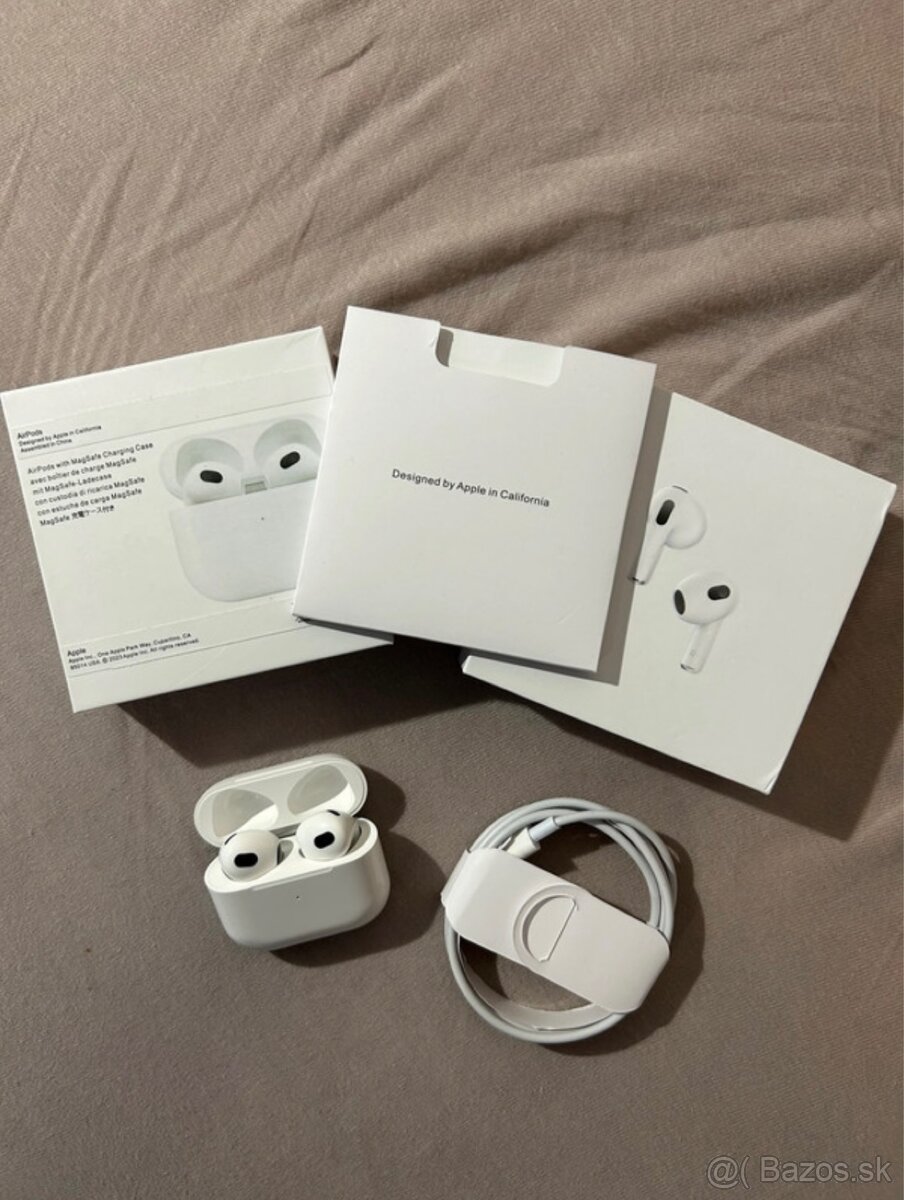 Apple AirPods 3. Generácie