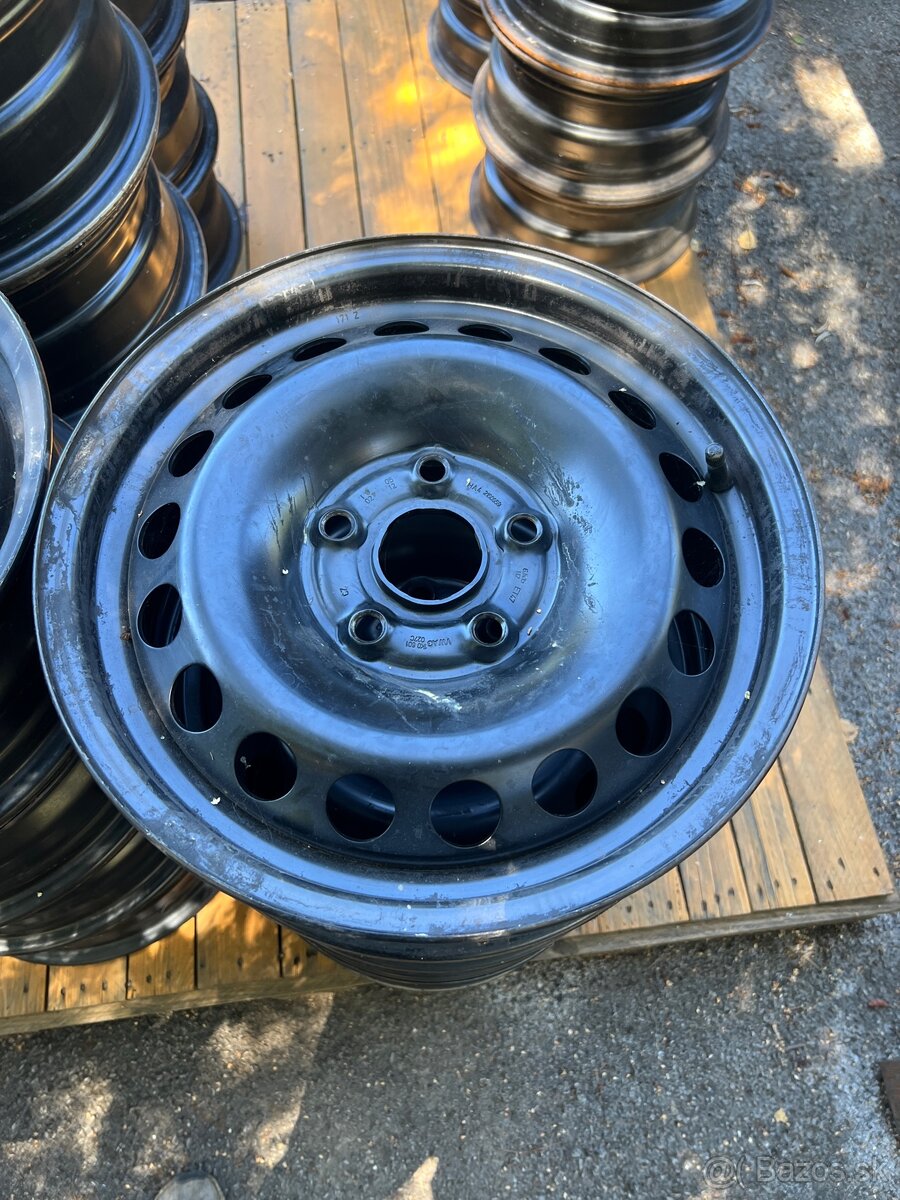 Plechové disky VW Škoda 5x112 R15