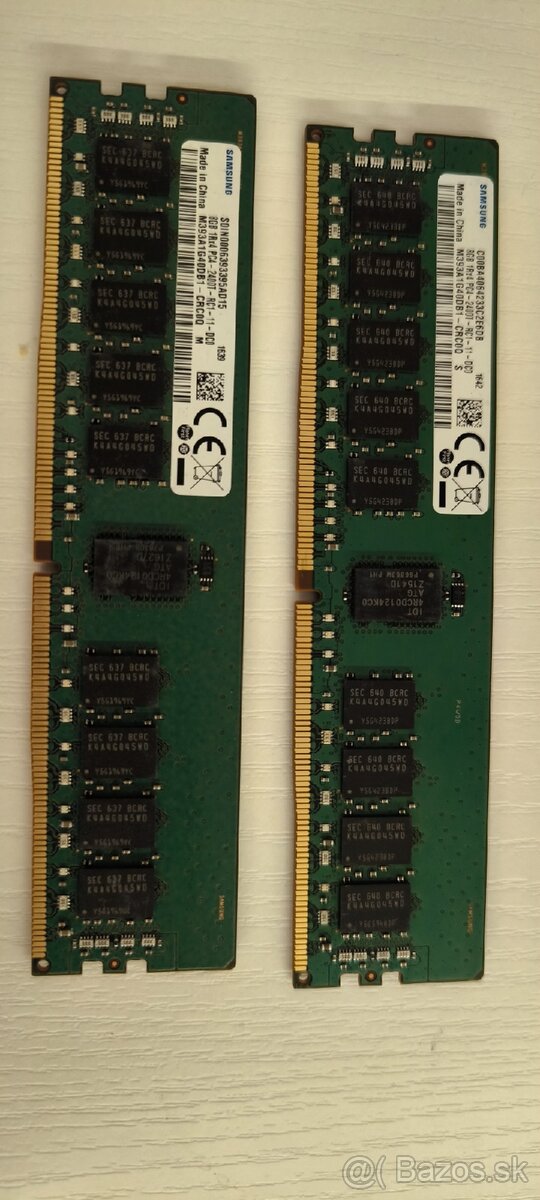 8GB Ramm DDR4 ECC