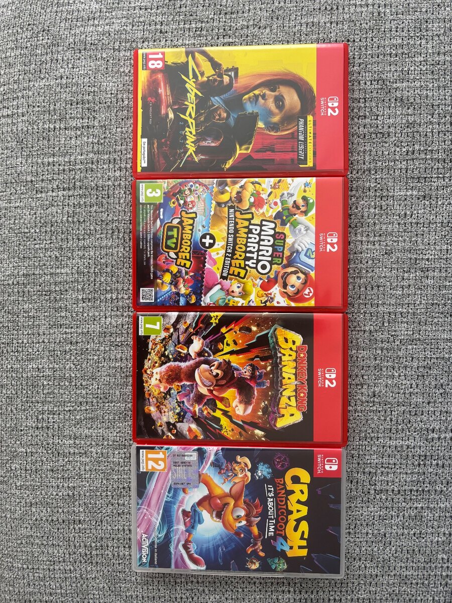 Nintendo switch hry