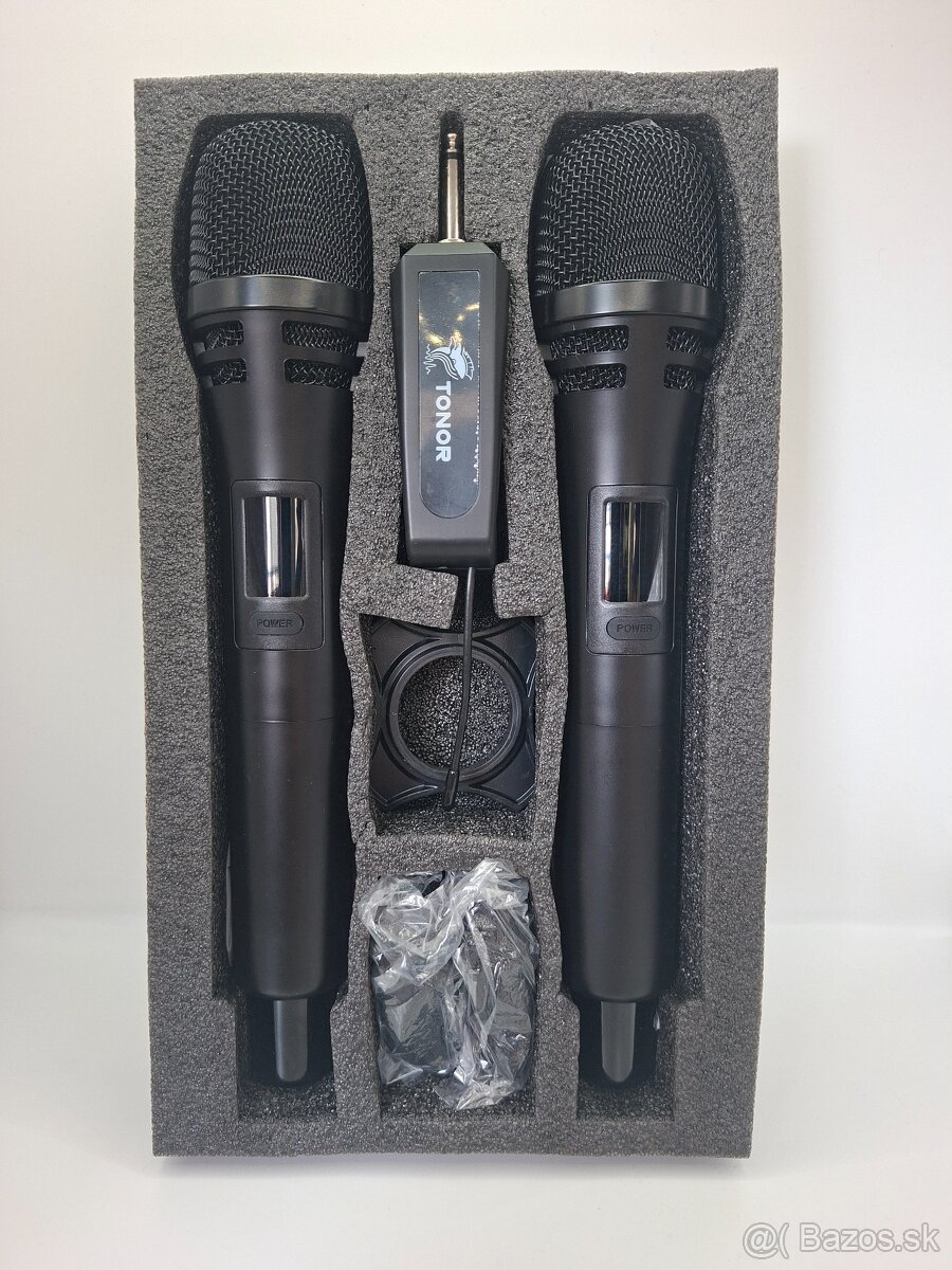 TONOR Mikrofony bezdrátový TW320 (nepoužitý) 2kusy