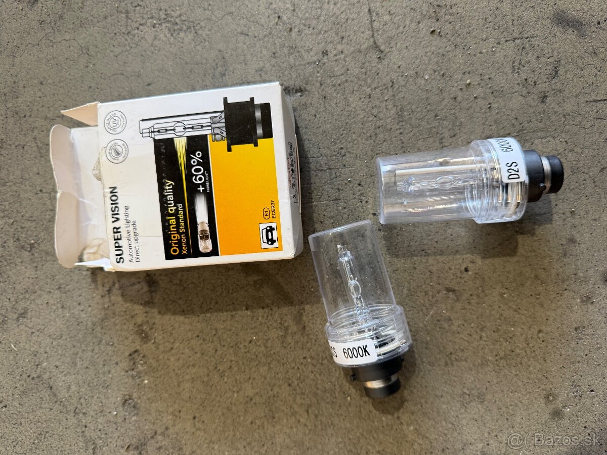 D2S xenon vybojky 6000K