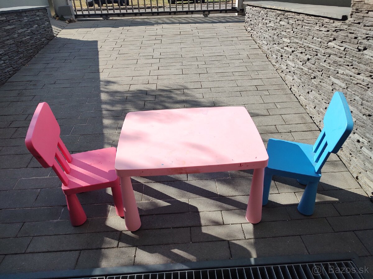 Detský stolík