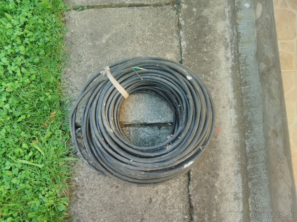 Kabel dvojlinka tvrdy hlinikovy 2,5