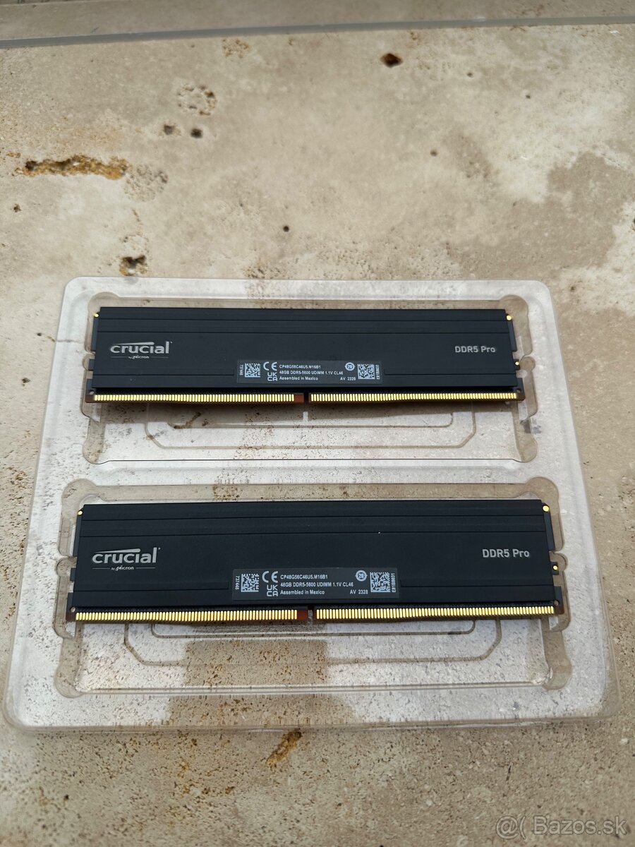 Crucial Pro 96GB DDR5 (2x48GB) 5600 CL46