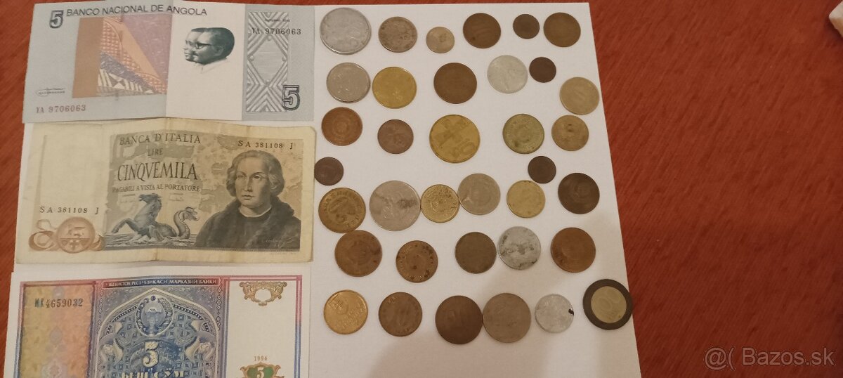 Predam stare mince a bankovky