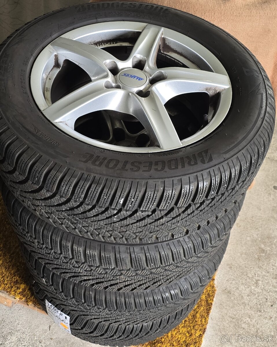 5x112,r16,Alutec,6,5J,et33,215-60-Bridgestone-2022-7mm-top