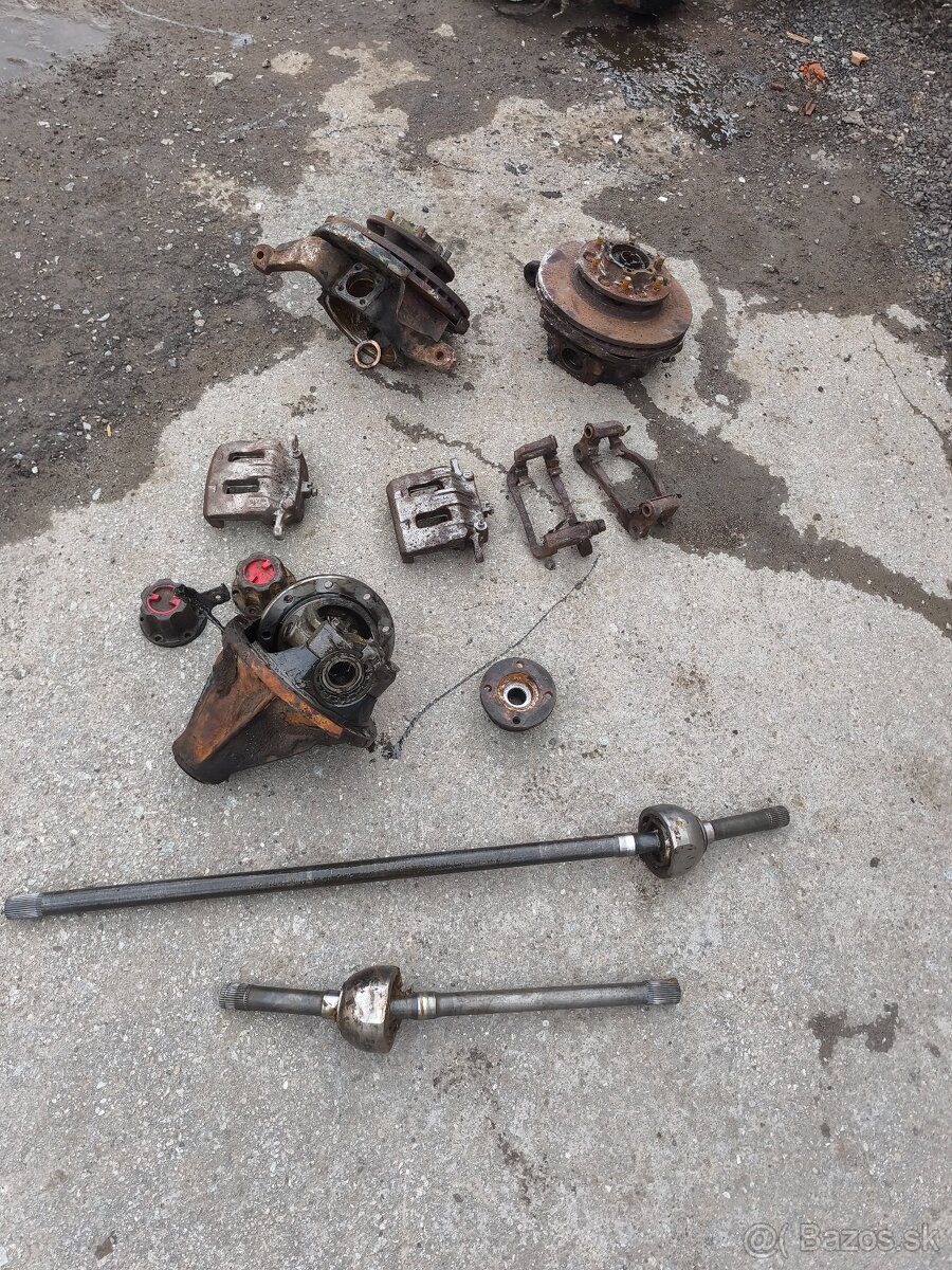 Nissan patrol y61 nápravy náhradné diely