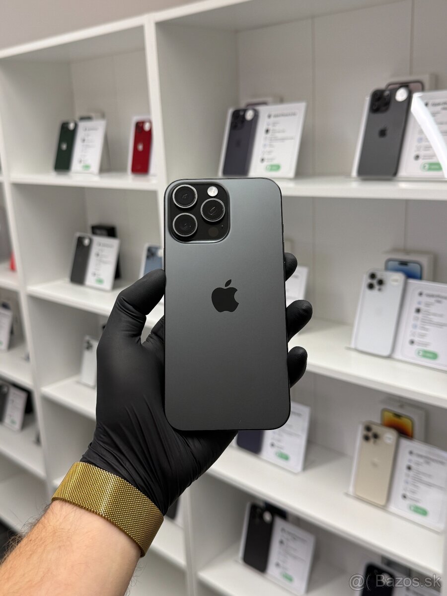 ZÁRUKA 2 ROKY /  Apple iPhone 16 Pro Max 256GB Black Titan