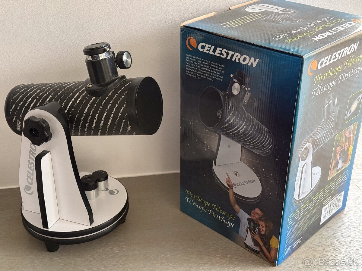 hvezdársky ďalekohlad Celestron Firstscope 76