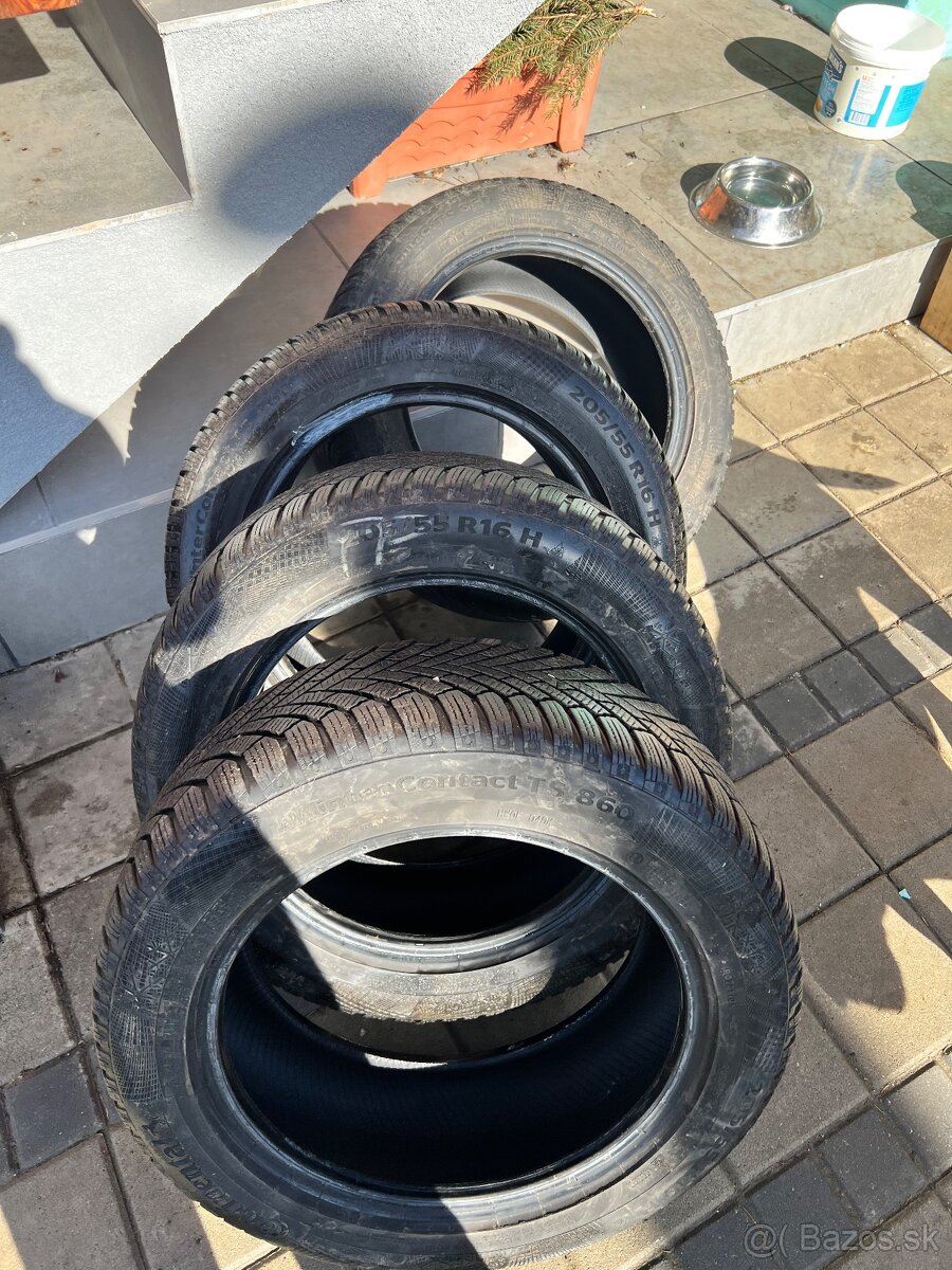 Zimne pneu continental