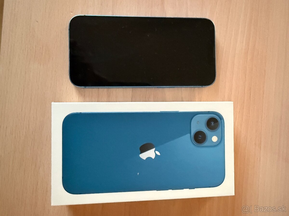 Predám iPhone 13 blue 128gb