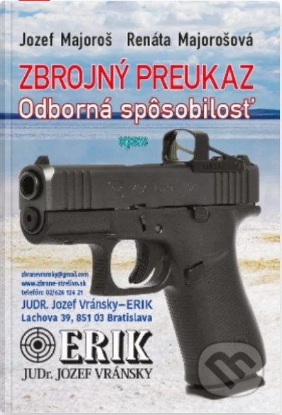 Predám knihu Skúšky na zbrojný preukaz-novú.