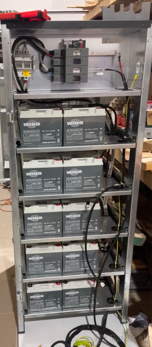 Záložný systém vhodný pre fotovoltaiku, serverovne.