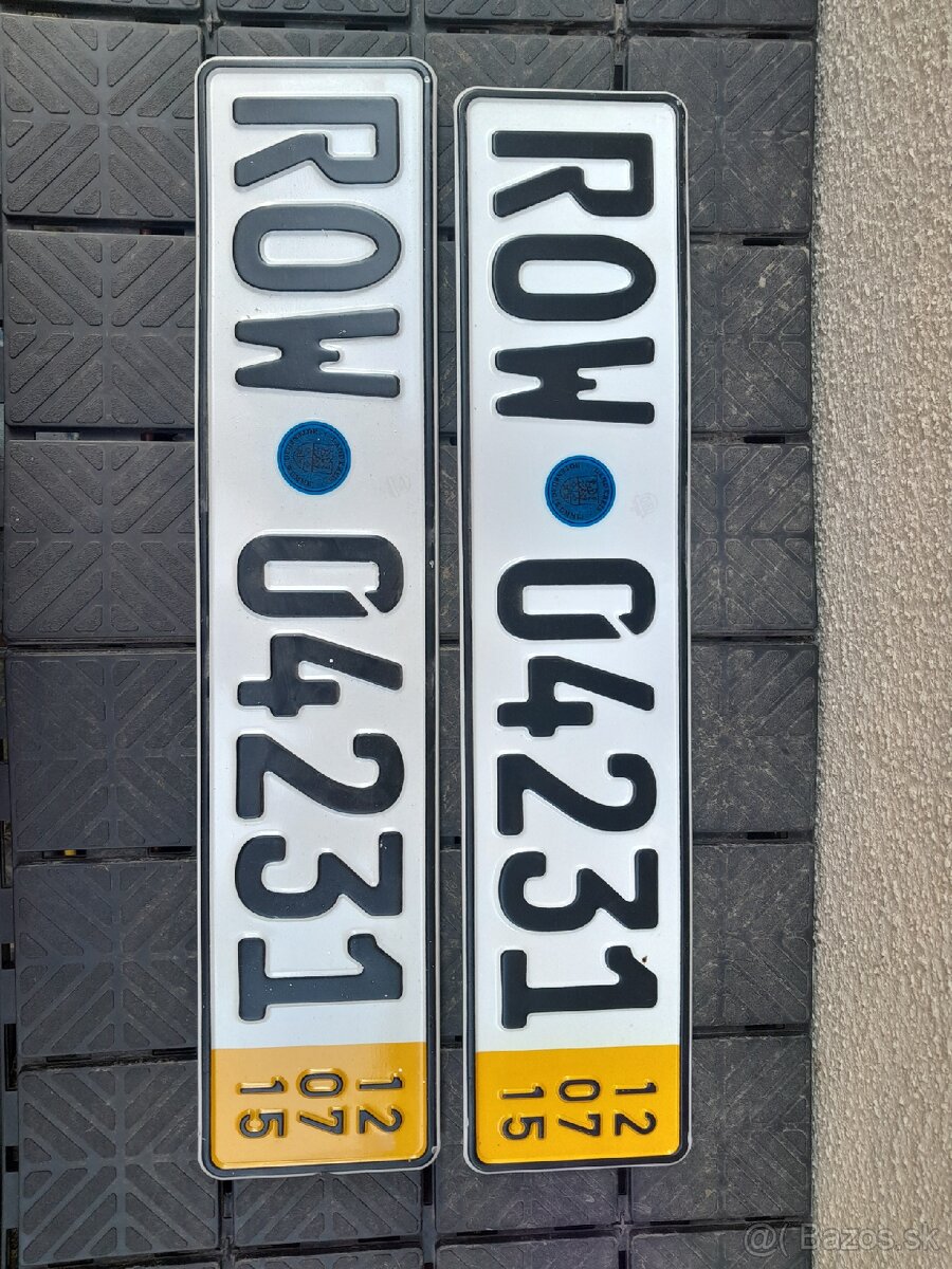 ŠPZ , EČ