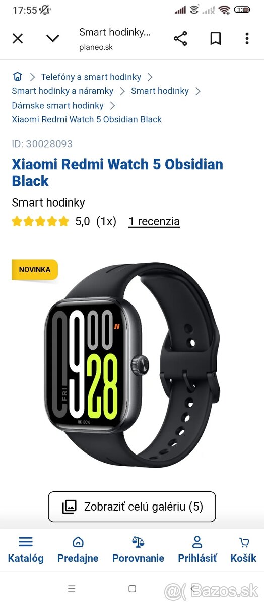 Xaiomy redmi watch 5
